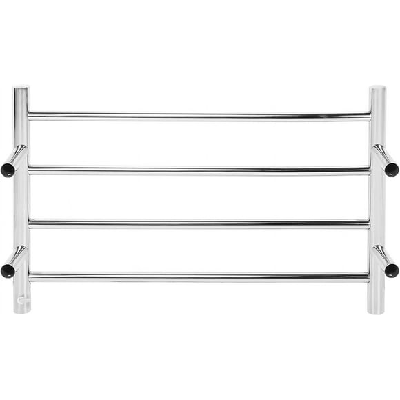 FYBTOStainless Steel Electric Drying Rack, Wall Mounted Towel Warmers for Bathroom, Clothes Towel Rack Anti Electric Leakage-0630