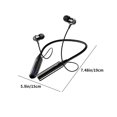 thumbnail image 3 of Clearance Czzoypi Headphones Wireless (Black), Ear Buds Hanging Neck Earphones Wireless Bluetooth 5.2 Magnetic Suction Heavy Large Battery With Digital Display Long Battery Life Bluetooth, 3 of 7