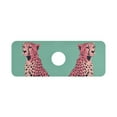 thumbnail image 7 of Yayeee Faucet Mat for Kitchen Sink 14.7" Diatomite Long Splash Guard Pad, Big Pink Cheetah, 7 of 7