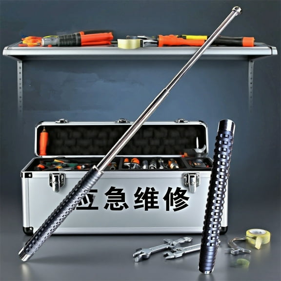 2-Pack 26-Inch Telescoping Stick Compact for Car Storage Ideal for Outdoor Hiking and Camping