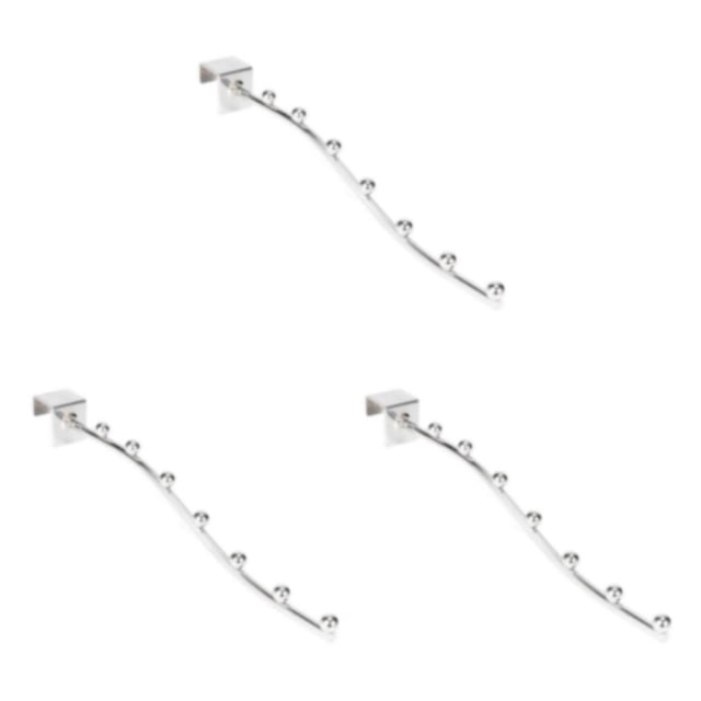 Bewildely Gancho montado en la pared Ropa de acero inoxidable Soporte para colgar Abrigos Estante de almacenamiento Percha de soporte para Type1 NO1