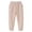 Beige, variant on HAiming Toddler Baby Sweatpants Boy Girl Elastic Waisted Joggers Pants Fall Winter Casual Sport Trousers with Pockets