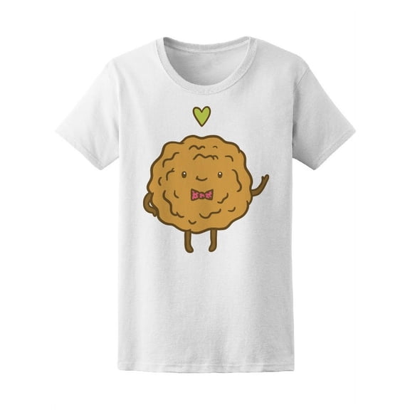 Kawaii Cute Funny Cookie Tee Women's -Image by Shutterstock
