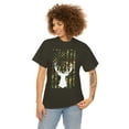 thumbnail image 2 of Deer Hunter Camo Flag Unisex Heavy Cotton Tee, 2 of 9
