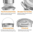thumbnail image 5 of Zimtown 44qt Fryer Pot Turkey Pot Boil Pot Kit Stainless Steels, 5 of 7