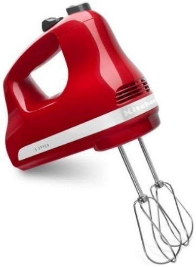 KitchenAid Empire Red Small Appliances Set | Mini Food Processor, Blender & Hand Mixer