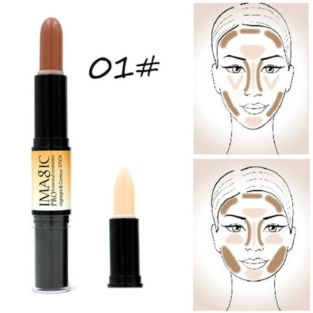 Natural Makeup Cream Face Eye Foundation Concealer Highlight Concealer stick