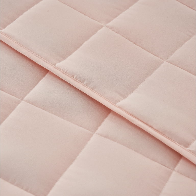 Teler Weighted Blanket for Adult 15lbs 60 x80 Queen Size Pink Cooling Breathable Heavy Blanket Walmart