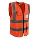 thumbnail image 5 of Chaleco de seguridad premium con protección de advertencia y bandas reflectantes, transpirable., 5 of 9