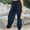 Navy, variant on Fashion Sweatpants for Womens Elastic Waist Plus Size Solid Color Office Casual Office Comfortable High Waisted Leggings Long Pants Save to 65% off!