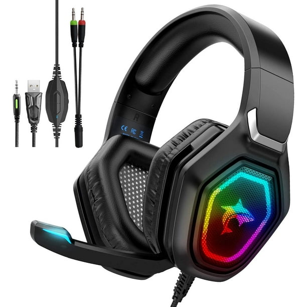 Gaming Headset for Xbox One PS4 PS5 PC Nintendo Switch Gaming