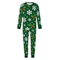thumbnail image 5 of Christmas Pajamas Men Matching,Long Sleeve Pjs for Winter with Elk Pattern Two Piece Sleepwear Big and Tall Loungewear Comfy Nightwear, 5 of 5