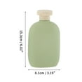 thumbnail image 2 of Unique Bargains 3 Pcs Travel Container Set Refillable Flip Cap Travel Bottles Set 260ml Green, 2 of 5