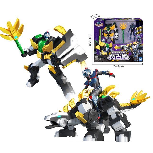 Mini Force 2 Super Dino Power Jouets Robot Figurines d'Action MiniForce X Simulation Animal Dinosaure Déformable Jouet