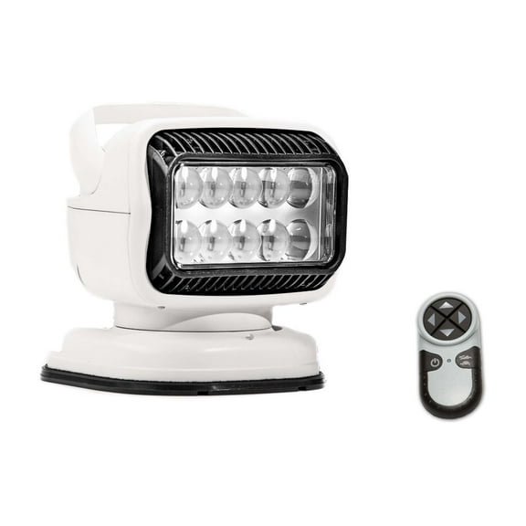 8" White and Clear LED Functional Golight Radioray GT Series Portable Boat Spotlight