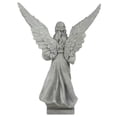 thumbnail image 4 of Luxen Home Gray MgO Peaceful Angel Garden Statue, 4 of 9