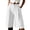 Light Ashy, variant on ManxiVoo Womens High Waist Pleated Shorts Loose Fit with Pockets Straight Casual Work Bottoms