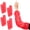 Red-1 Mil-2000 Pack, variant on White 1 Mil 18" Disposable Protective Arm Sleeves