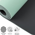 thumbnail image 3 of Non-Slip Yoga Mat with Alignment Marks '? Lightweight Exercise Mat with Carry Strap for Ho, 3 of 7