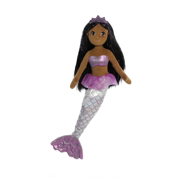 Aurora - Large Purple Sea Sparkles - 18" Sophia - Enchanting Stuffed Animal