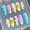 Easter Nails-15, variant on 24 count Easter Press Nails Medium Almond Nails with Designs Cute Chick Carrot Bunny False Nails Easter Egg Cartoon Full Cover Glue Nails for Women Holiday Decor