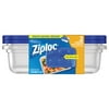 (4 pack) (4 Pack) Ziploc Container with One Press Seal, Large Rectangle, 2 count