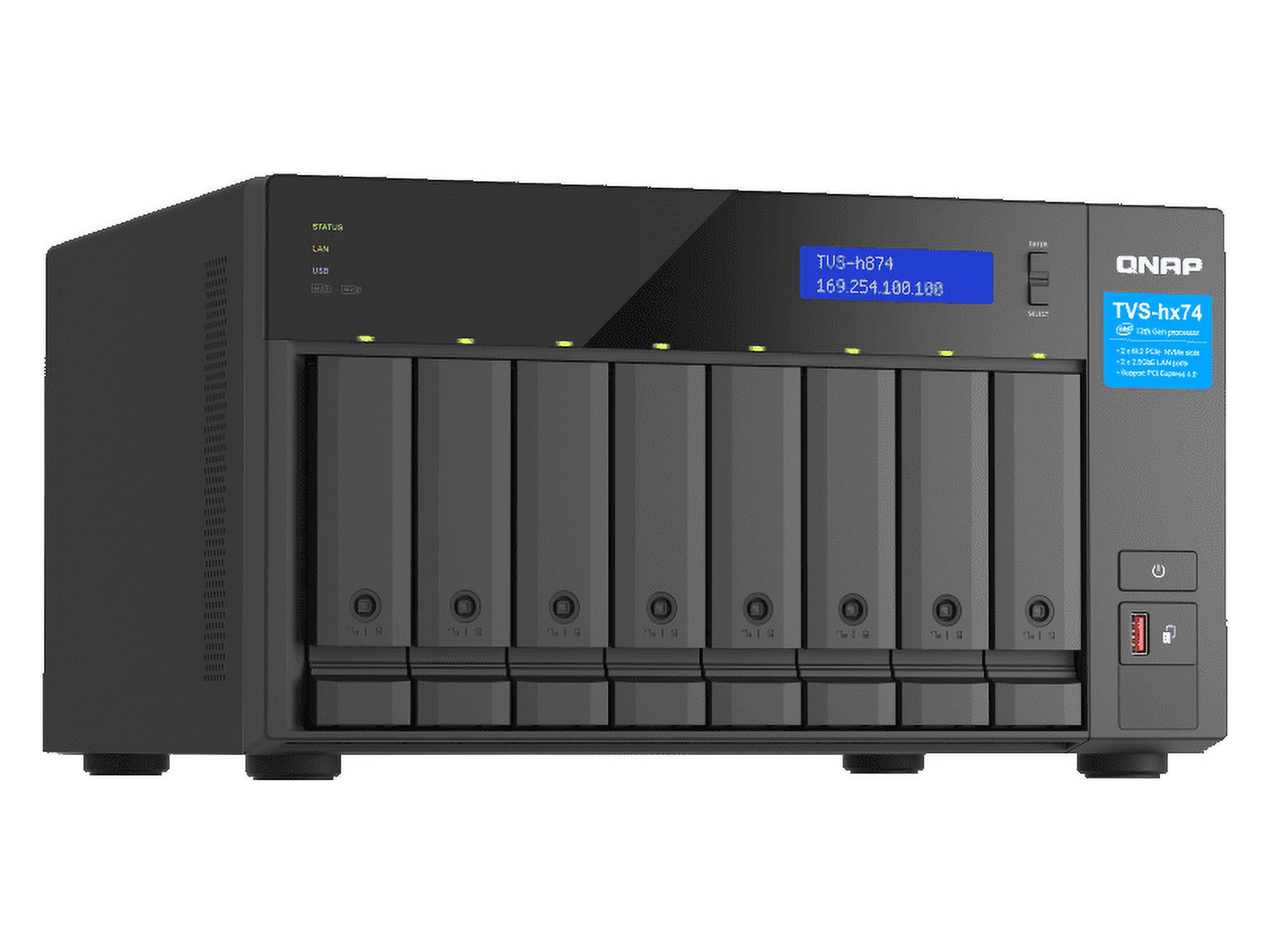 QNAP TVS-h874-i5 8-Bay Ultra-High Speed NAS Enclosure