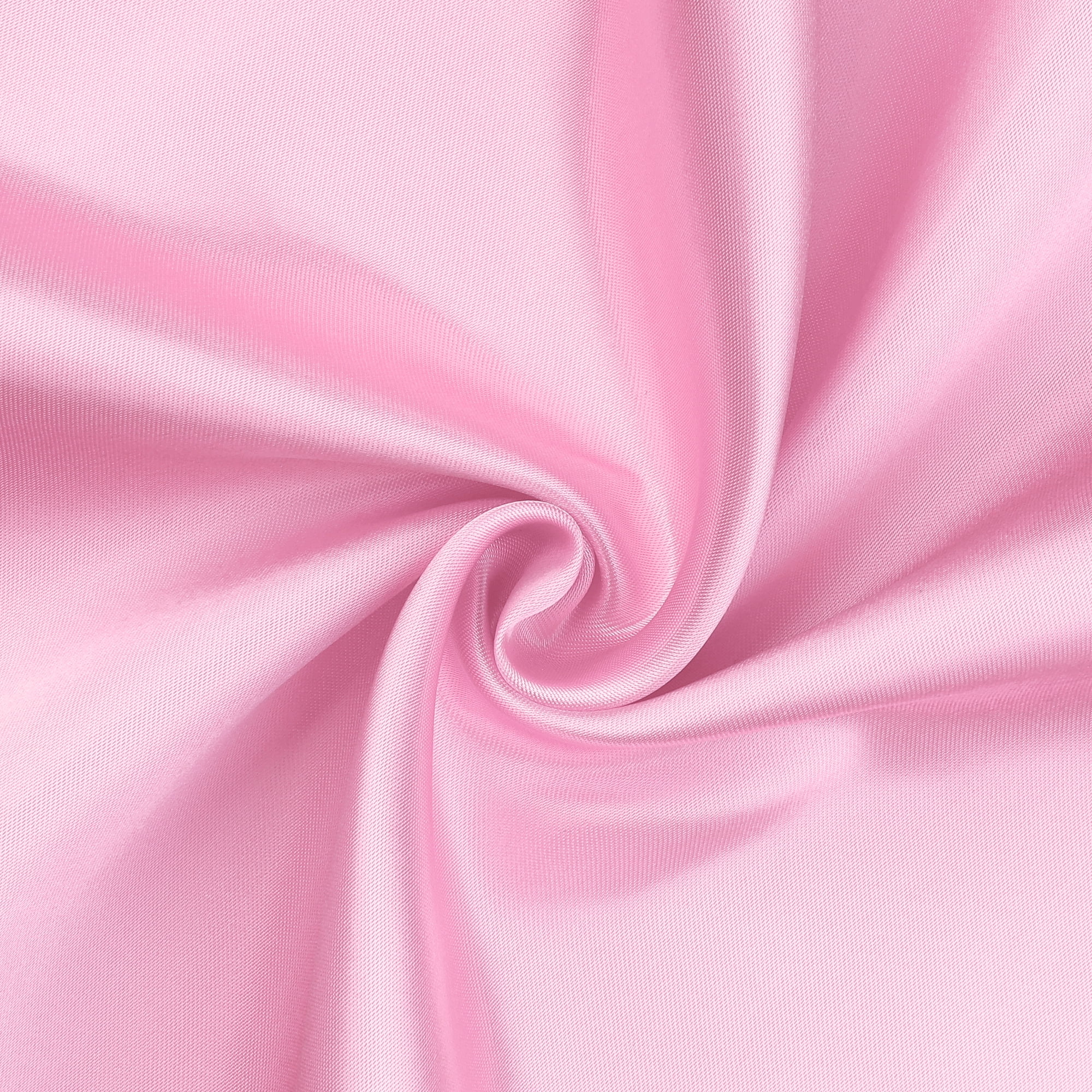 Unique Bargains Envelope Closure Breathable and Soft Satin Pillowcase (2 Count) Light Pink Standard