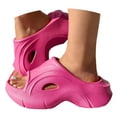 thumbnail image 1 of Mepaouo Womens Recovery Sandals Arch Support Chunky Orthotic Sport Slides Thick Shower Beach Slippers, 1 of 6