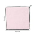 thumbnail image 3 of Thickened Absorbent Dish Cloth - Oil Removing, Durable Scouring Cloth, Easy Cleaning, For Kitchen Table Wiping, 3 of 9