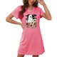 thumbnail image 4 of Camisón corto de talla grande para mujer, camisón de manga corta con estampado de pecho a la moda, camisón para mujer, 4 of 5