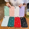 thumbnail image 6 of Cute Compatible with iPhone Diamond Case, Luxury Sparkle Bling Glitter Rhinestone Sturdy Hard PC Back + Soft TPU Edge Protective Phone Cases (Mint Green,iPhone XR), 6 of 11