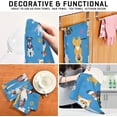 thumbnail image 6 of GZHJMY Dog Kitchen Dish Towel Set of 6, Super Absorbent Soft Drying Cloth Tea Bar Towels, 28"x 18", 6 of 6
