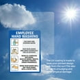thumbnail image 5 of (2 Pack) Employee Hand Washing OSHA Notice Sign 12 Inch X 18 Inch Vinyl Label Decal Sticker Weather Resistant, UV Protected for Workplace, Business, and Construction Site, Made in the, 5 of 6