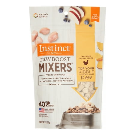 Instinct Freeze Dried Raw Boost Mixers Grain-Free, Cage-Free All ...