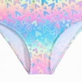 thumbnail image 4 of mgoYE Swimsuit for Girls Size 14 Girls' Sparkle One-Piece Swimsuit 7-12Y Rash Guard Shimmer Bathing Suit for Beach Pool(Blue,7-8 Years), 4 of 5
