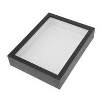 TABLETREANDS 1Set Photo Frame Shadow Box Dried Flower Frames Black 19.30X14.20X3.50CM Decor