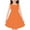 Orange1, variant on yillto Girls Dresses Summer Sleeveless Crew Neck A Line Causal Midi Tank Dresses for Girl 4-14 Years