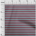 thumbnail image 1 of oneOone Rayon Red Fabric Stripes Sewing Fabric By The Yard Printed Diy Clothing Sewing Supplies 56 Inch Wide-4E, 1 of 6