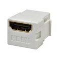 thumbnail image 1 of Keystone Insert, White, HDMI Female Coupler, 1 of 1