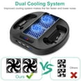 EEEkit Vertical Cooling Fan Stand Fit for Xbox Series S with Dual