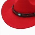 thumbnail image 4 of Gibobby Toddler Cowboy Hat Western Cowgirl Hat 3T 4T 5T 6T 7T 8T Unisex For Boys Girls Kids Classic Ranch Cowboy Hat Outdoor Dress Up Cap,Red, 4 of 5