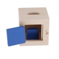 thumbnail image 3 of Montessori Material - Caja De Bloqueo (Cerradura, Puerta Y Pestillos) Niños Azul, 3 of 8
