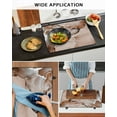 thumbnail image 6 of nqOlkjepod Large Induction Cooktop Protector Mat 24"x21", Marble Brown Stove Top Covers for Electric Stove, Modern Abstract Ink Painting Luxury Stove Burner Cover Mats, Glass Top Stove Cover, 6 of 8