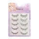 thumbnail image 1 of 5 Pairs Long Fishtail Soft Eyelashes Lightweight Slender Fluffy Soft Lashes For Shopping Dating Party Makeup, 1 of 5