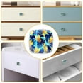 thumbnail image 5 of 4 Pieces Set Drawer Pulls Handle Square Wardrobe Cabinet Knobs with Stainless Steel Screws Furniture Kitchen Decor, 5 of 5