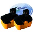 thumbnail image 1 of 2-Pack Ryobi HP1442M Battery - Replacement Ryobi 14V Battery (1300mAh, NICD), 1 of 3
