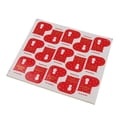 thumbnail image 1 of 10 Hojas Calcetines De Navidad Etiquetas Autoadhesivas Seal Sticker Tion, 1 of 9