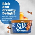 Silk Dairy Free, Peach Plant Based, Almond Milk Yogurt Alternative