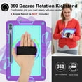 thumbnail image 4 of Dteck for Samsung Galaxy Tab S9 FE+ 5G Case / Tab S9 Plus Case 12.4" 2023 With Pencil Holder, 360 Rotating Hand Strap & Stand Drop-Proof Case for Galaxy Tab S9 FE Plus/S9 12.4",Purple Mint, 4 of 8